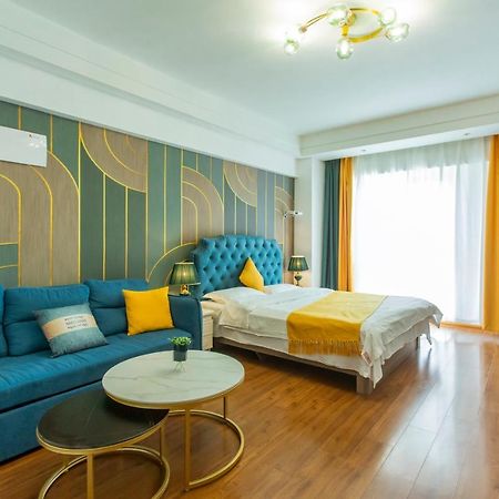 Dalian Hong XI Yuan Apartment Wanda Plaza Экстерьер фото